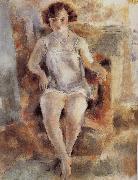 Jules Pascin Portrait of Mary oil on canvas